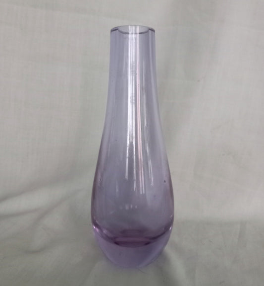 Mid century Caithness purple Neodymium glass vase
