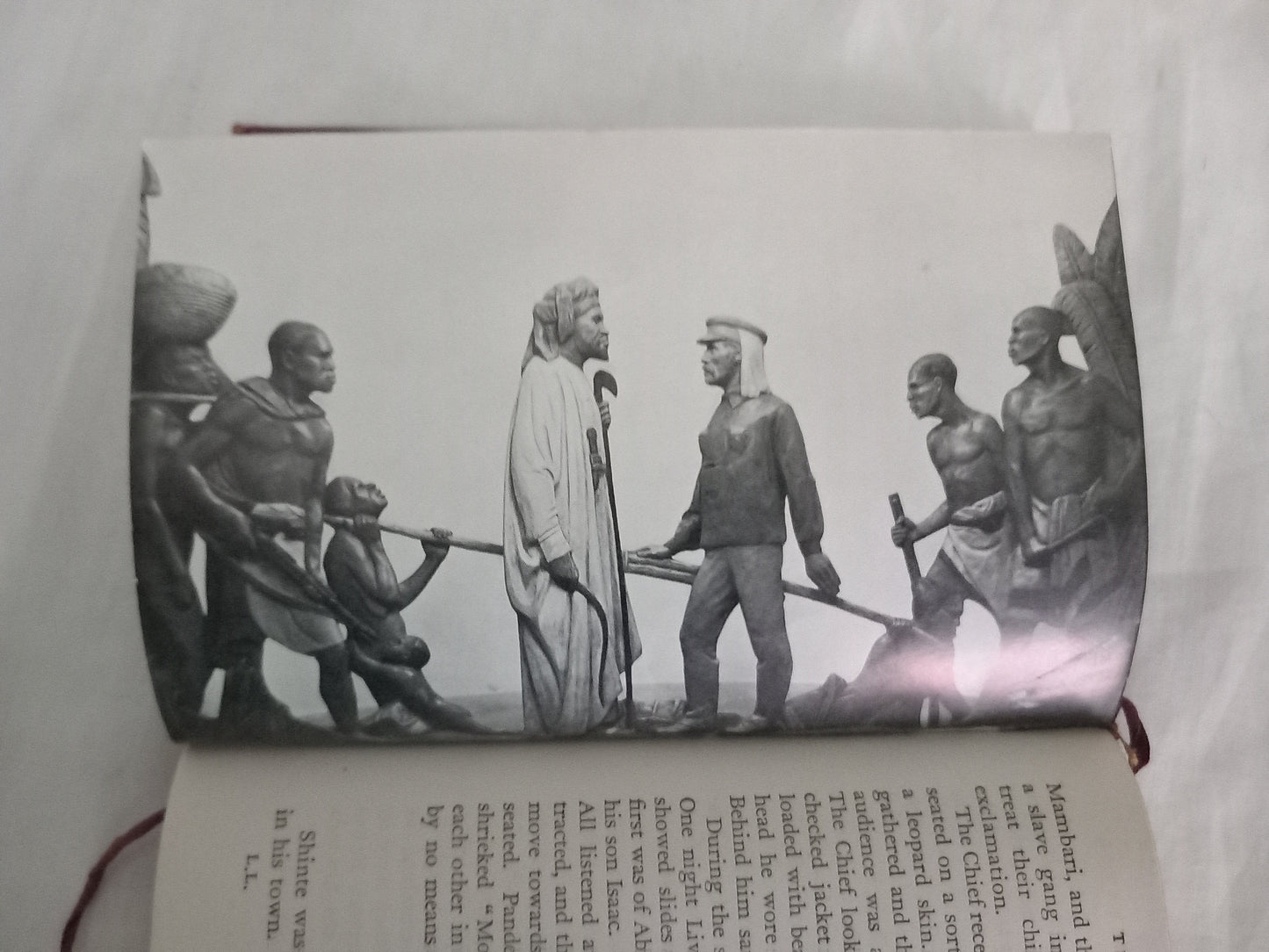 Vintage book Livingstone The Liberator J I Macnair c1900 Collins illustrated