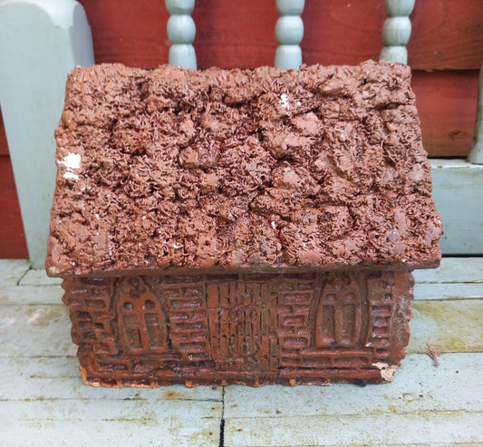 Hand Made Clay Chapel Garden Statue