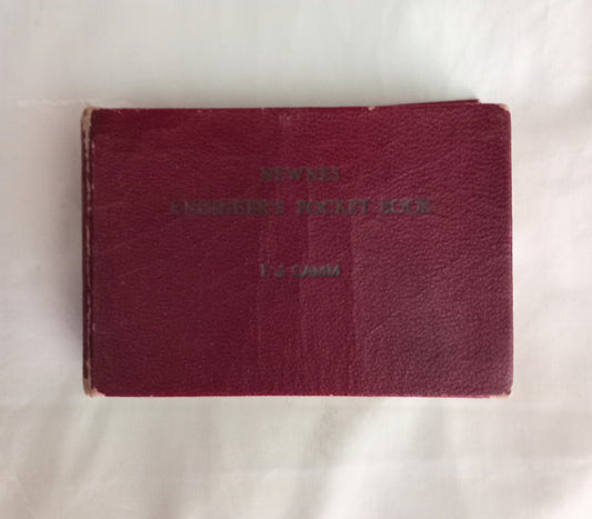 Vintage Book Newne's Engineer's Pocket Book 1944