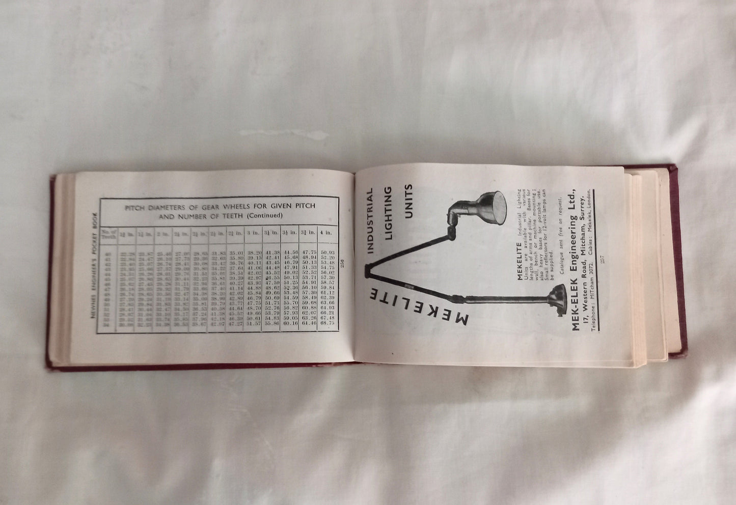 Vintage Book Newne's Engineer's Pocket Book 1944