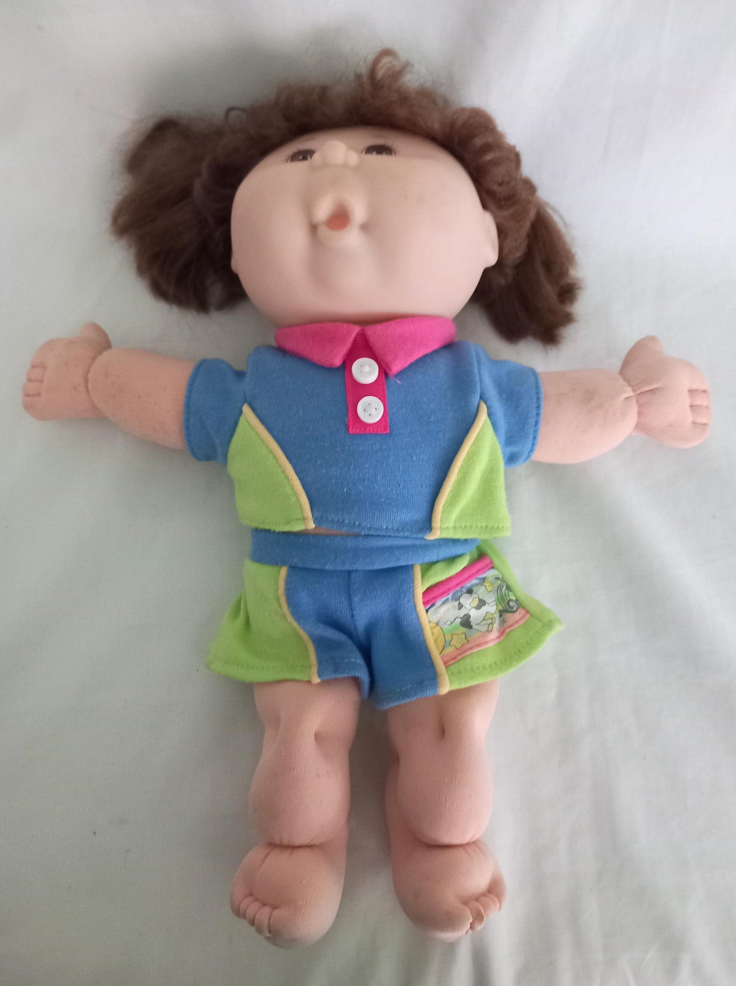 Vintage Mattel Cabbage Patch Kids girl doll with outfit