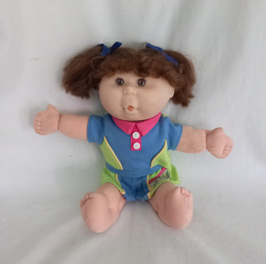 Vintage Mattel Cabbage Patch Kids girl doll with outfit