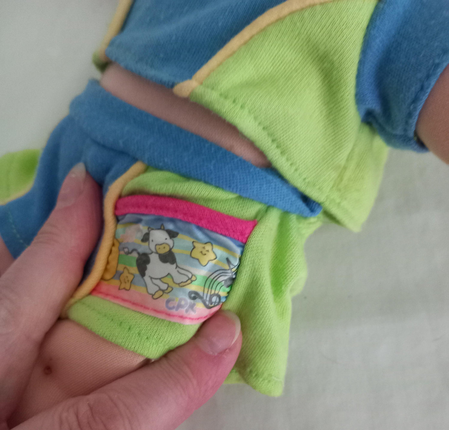 Vintage Mattel Cabbage Patch Kids girl doll with outfit