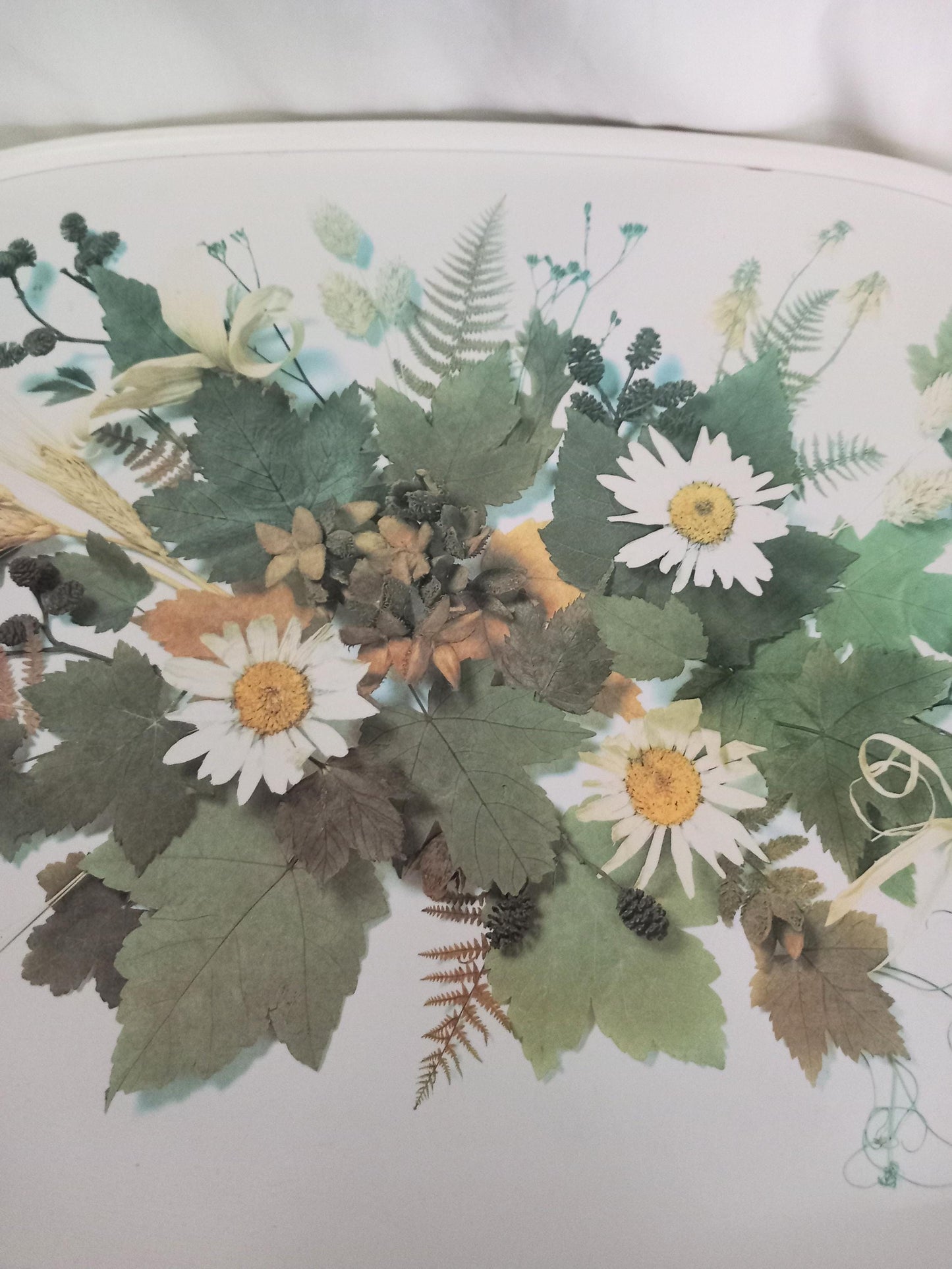 1980s Winfield Flora flower design melamine serving tray
