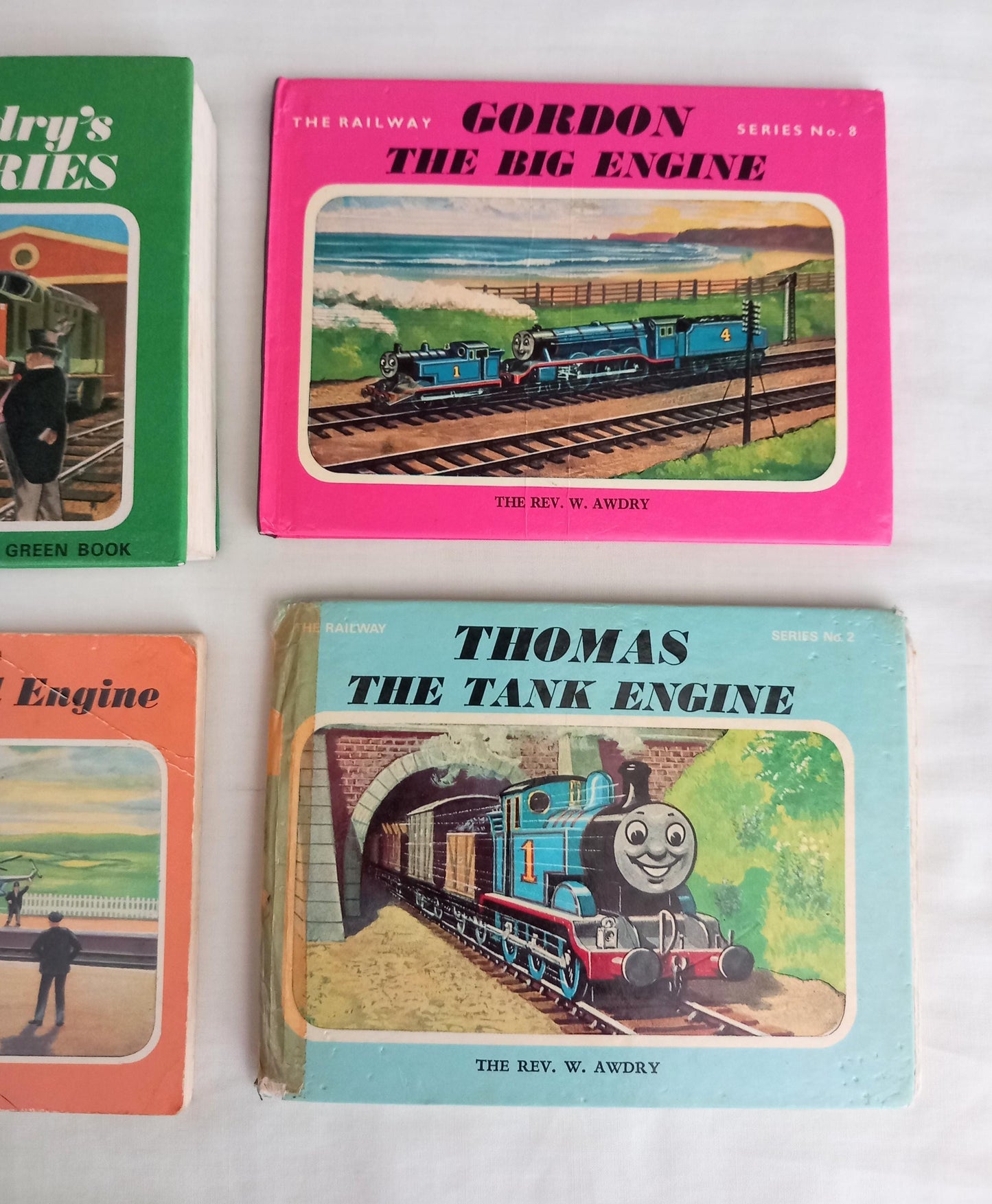 Rev W Awdry Railway Stories 1980s vintage book bundle 2 8 11 13-18 (Thomas The Tank Engine)