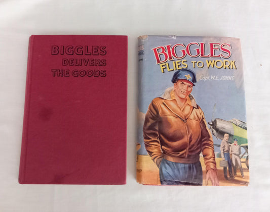 Biggles Flies To Work, 1963 & Biggles Delivers The Goods, 1952