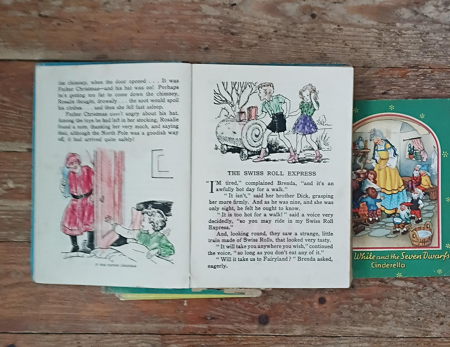 Lot of 14 vintage c1940s hardback illustrated children's story books including Disney