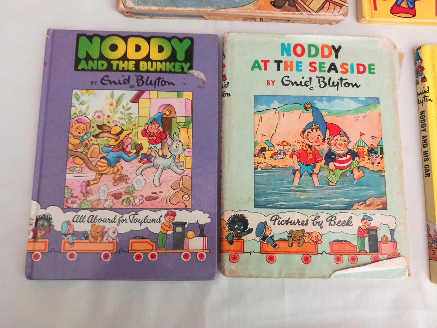 5 1950s/60s Noddy hardback illustrated children's books