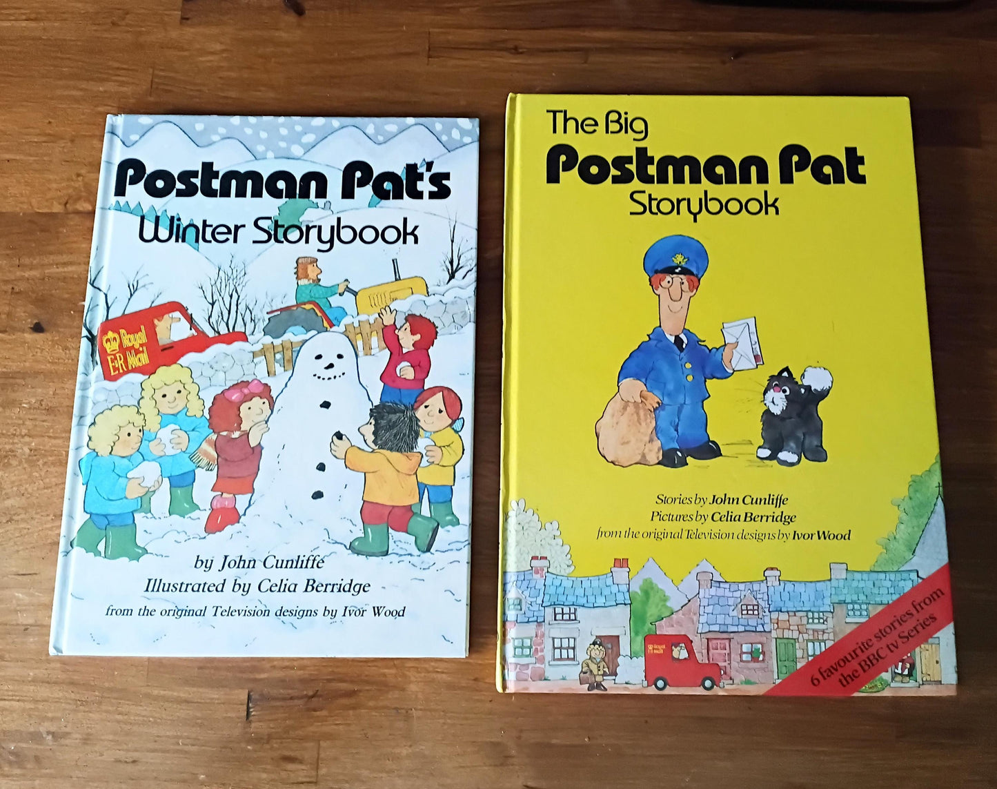 The Big Postman Pat Storybook, 1984 & Winter Storybook, 1987