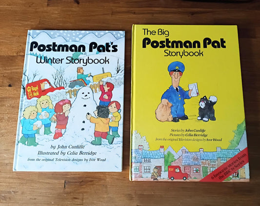 The Big Postman Pat Storybook, 1984 & Winter Storybook, 1987