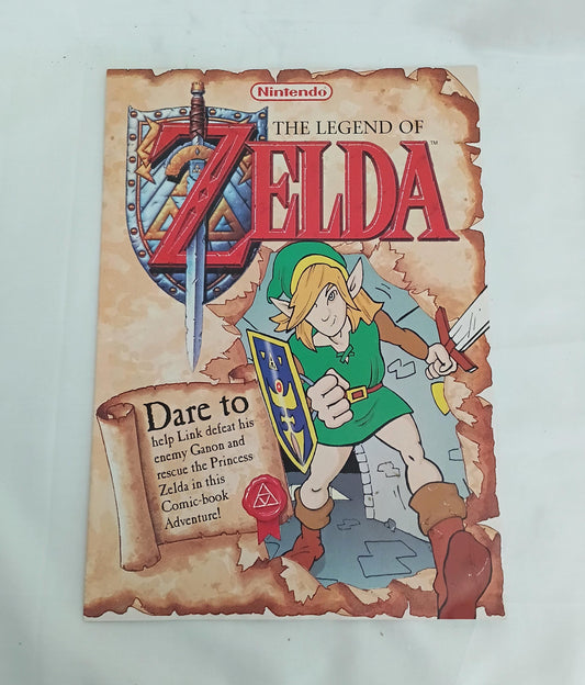 Legend of Zelda Link To The Past Link’s Awakening Nintendo promo comic, 1994 rare