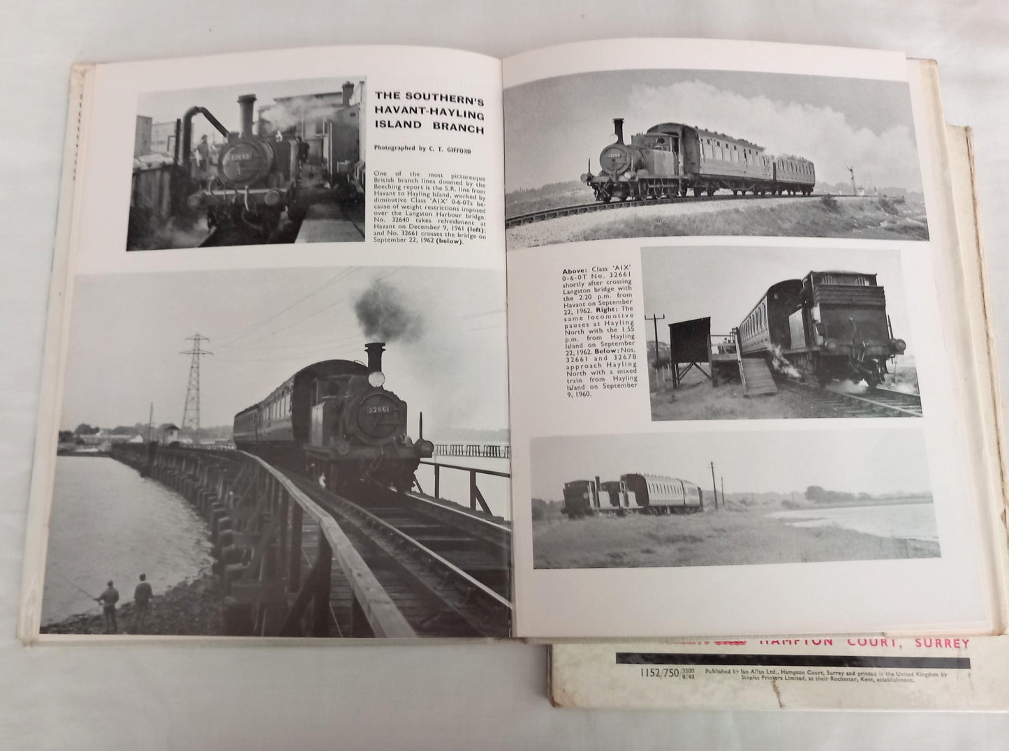 Locospotter's Annual 1963, Trains Annual 1958 & 1964, illustrated