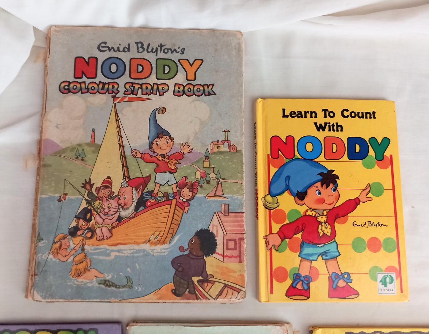5 1950s/60s Noddy hardback illustrated children's books