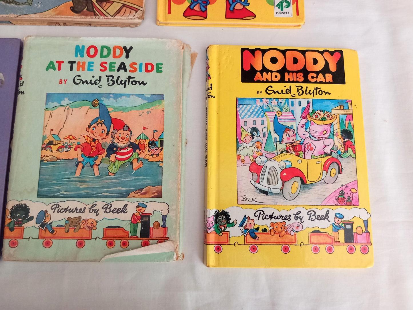5 1950s/60s Noddy hardback illustrated children's books