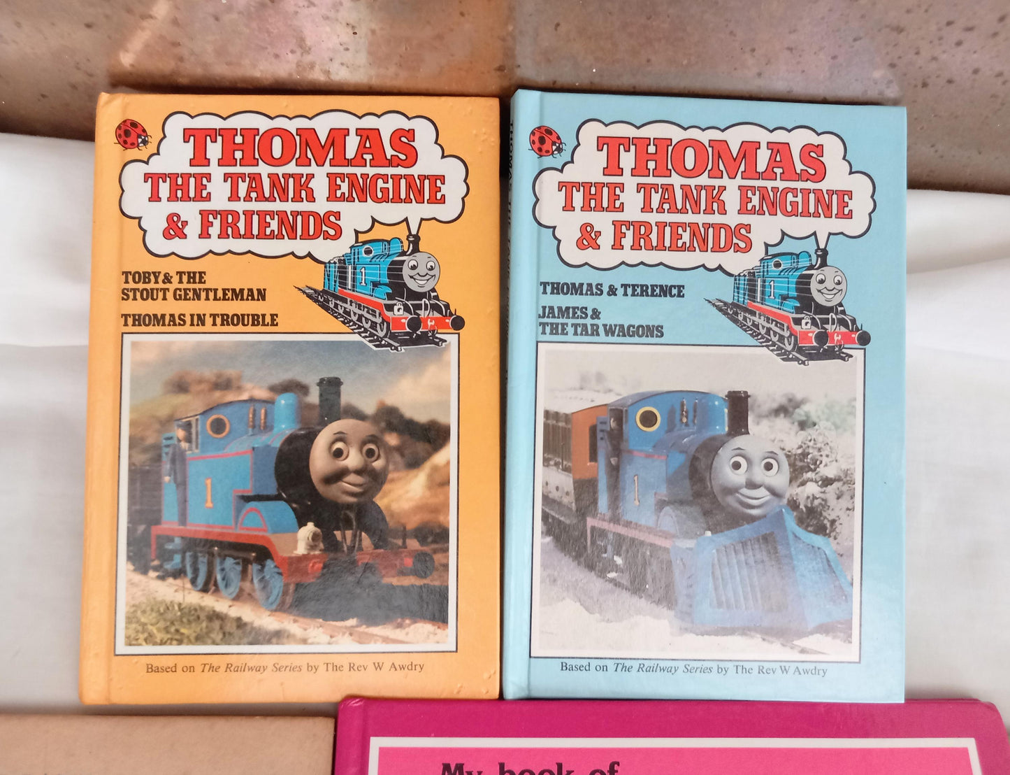 Bundle of 1980s Ladybird books including Puddle Lane, Thomas The Tank Engine, She Ra and He Man